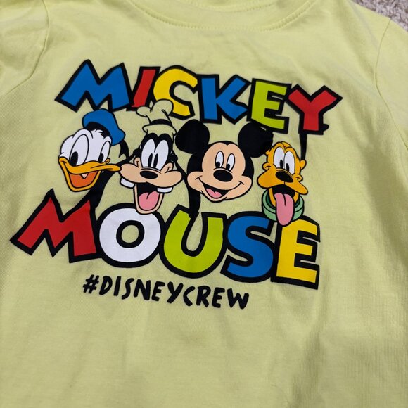 Disney Mickey Mouse & Friends #DisneyCrew Toddler T-Shirt 2-3Yrs 98CM Long Sleev - Picture 3 of 5